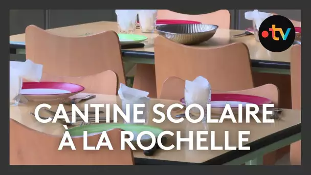 Cantine scolaire à La Rochelle, un modèle "Territoire bio engagé"