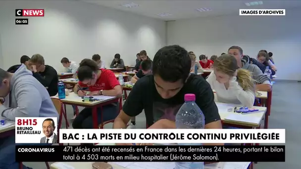 Baccalauréat 2020: la piste du contrôle continu privilégié