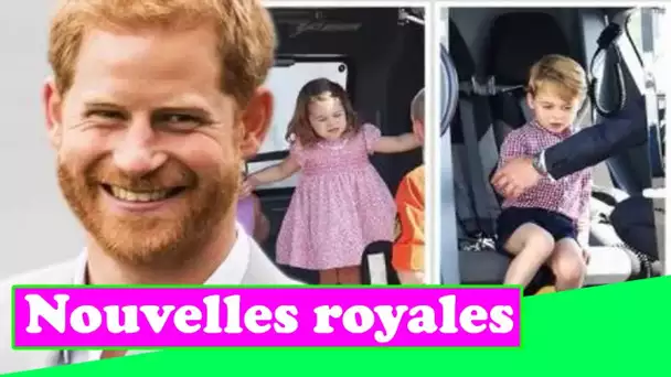 Comment la princesse Charlotte et le prince George ont un doux intérêt commun avec le prince Harry