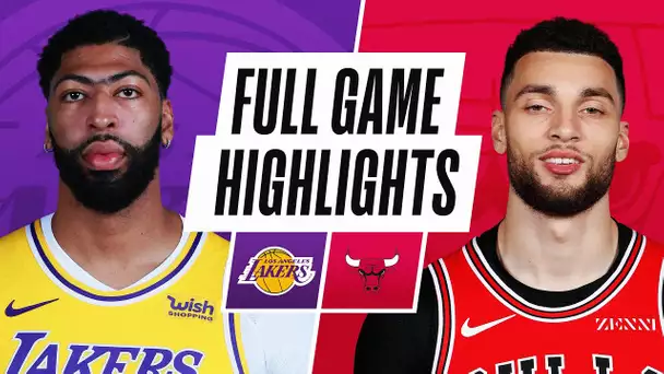 LAKERS at BULLS | FULL GAME HIGHLIGHTS | January 23, 2021