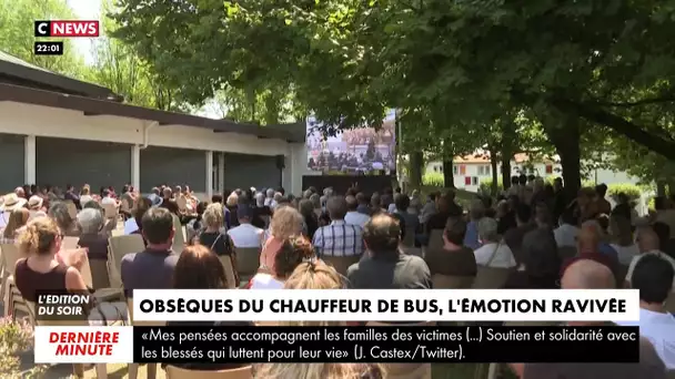 Emotion ravivée à Bayonne pour les obsèques du chauffeur de bus tué