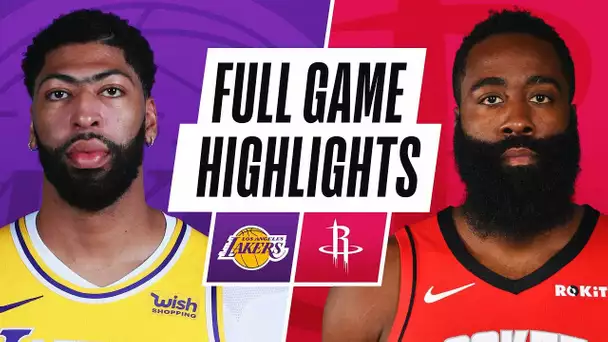 LAKERS at ROCKETS | FULL GAME HIGHLIGHTS | January 10, 2021