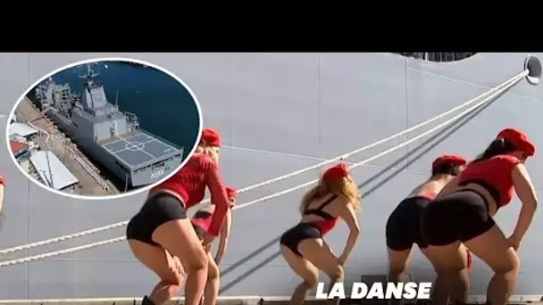 Ce twerk pour l'inauguration d'un navire militaire fait polémique en Australie