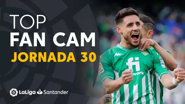 LaLiga Fan Cam Jornada 30: Pedri, Juanmi & Álex Moreno