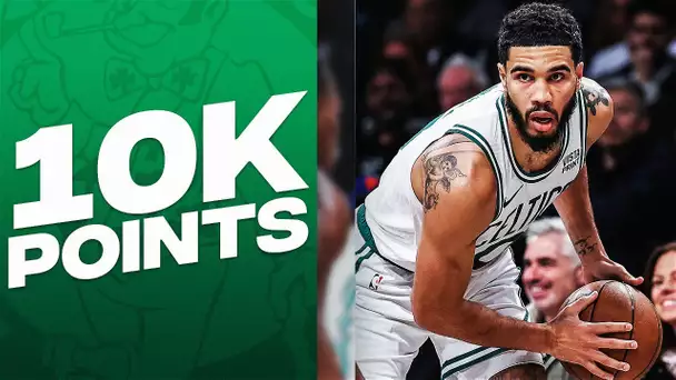 Jayson Tatum’s Best Career Buckets | Youngest Celtics To 10k PTS 🍀