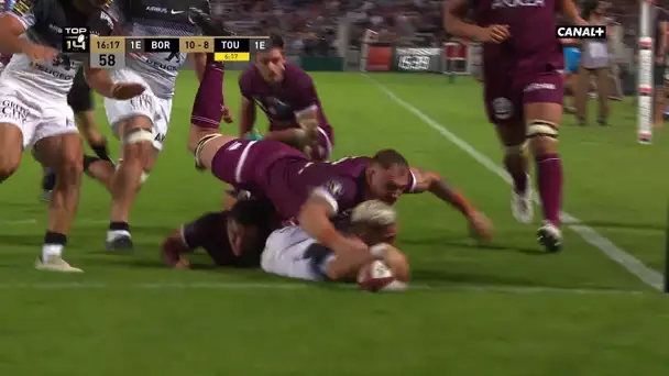 Top 14 - 1ère journée - Bordeaux / Toulouse : L'essai de Bézy face à Bordeaux