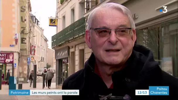 Vienne. Les murs peints, souvenirs des réclames d'autrefois