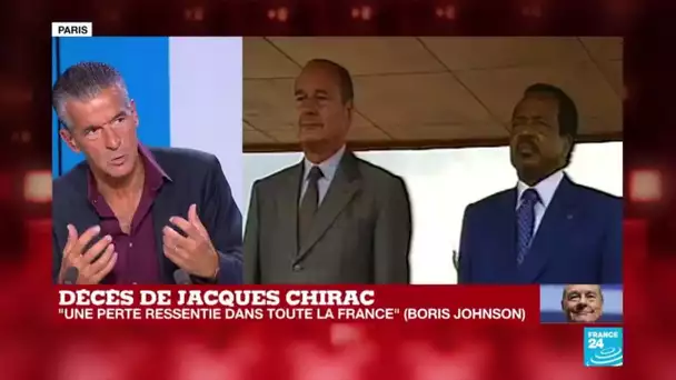 Décès de Jacques Chirac : "il ne surjouait pas sa sympathie et son amour pour l'Afrique"