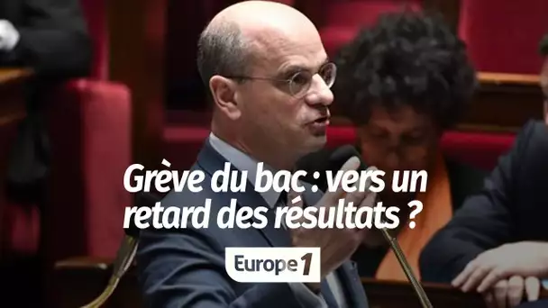 La grève des correcteurs du bac menace de retarder les résultats : "On ne va pas inventer des not…