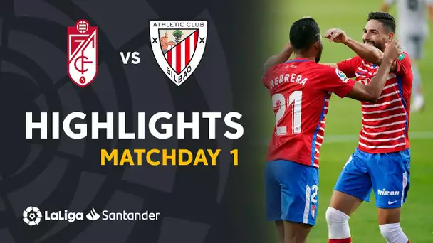 Higlights Granada CFvs Athletic CF (2-0)