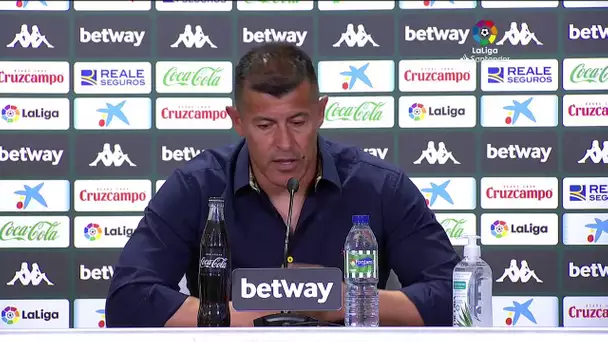 Rueda de prensa Real Betis vs Elche CF