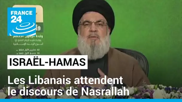 Largement opposés à la guerre, les Libanais attendent le discours de Nasrallah • FRANCE 24