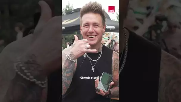 Le vocal de Papa Roach au Hellfest #shorts