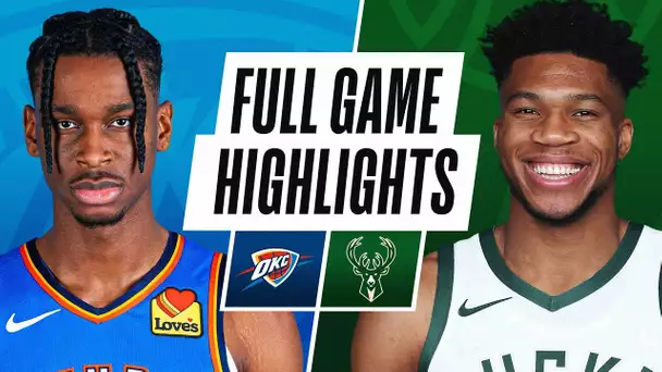 THUNDER at BUCKS | FULL GAME HIGHLIGHTS | February 19, 2021