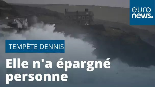 Iles britanniques, Suède, Belgique, France, la tempête Dennis n'a épargné personne