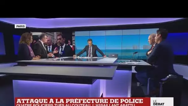 Attaque à la préfecture de police : quatre policiers tués au couteau, l'assaillant abattu