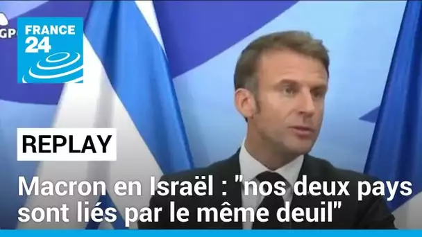 REPLAY - Déclaration à la presse d'E. Macron et B. Netanyahou • FRANCE 24