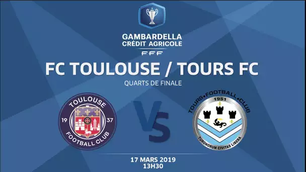 Coupe Gambardella-CA I Quarts de finale - Toulouse / Tours