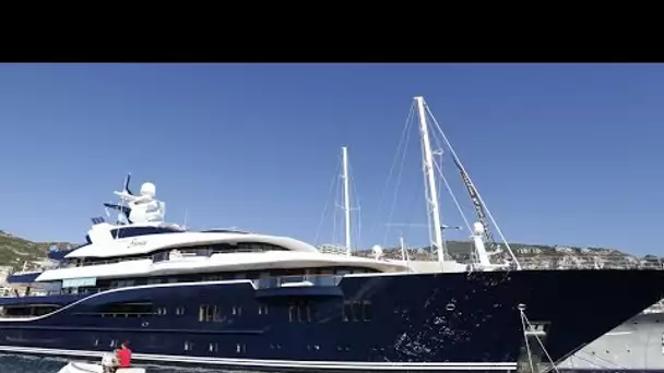 Guerre en Ukraine : le yacht d'un oligarque russe saisi à la Ciotat