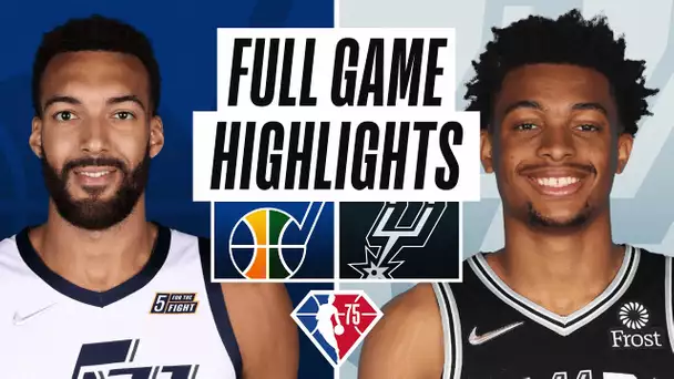 JAZZ at SPURS | FULL GAME HIGHLIGHTS | December 27, 2021