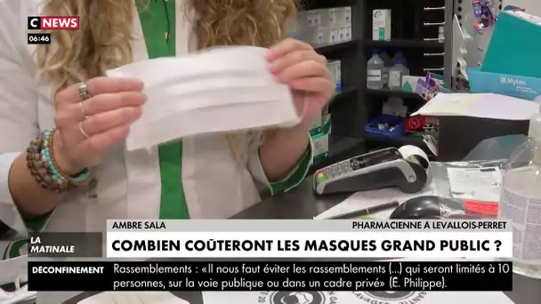 Combien coûteront les masques grand public ?