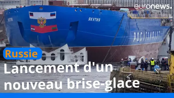 Russie : un nouveau brise-glace pour ouvrir la route de l'Arctique