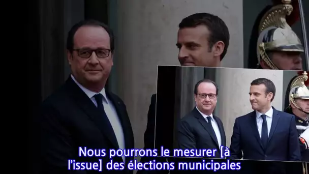 François Hollande tire à boulets rouges sur Emmanuel Macron