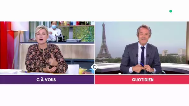 C à Vous et Quotidien en duplex, avec Mika ! - C à Vous - 17/09/2020