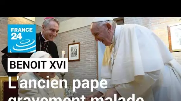 Le pape François annonce que Benoît XVI est "gravement malade" • FRANCE 24