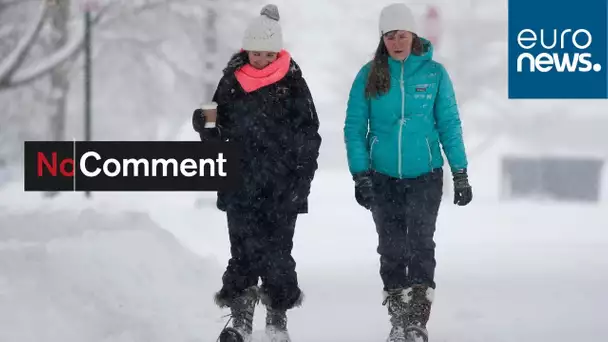 En Norvège, 50 personnes bloquées par une tempête de neige