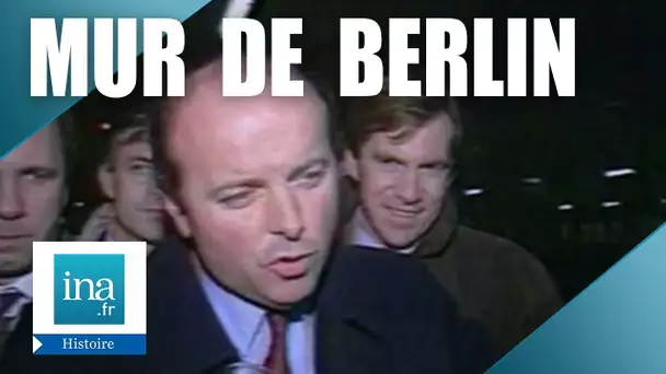 Chute du Mur de Berlin: Paul Quiles et de Jacques Toubon réagissent - Archive INA