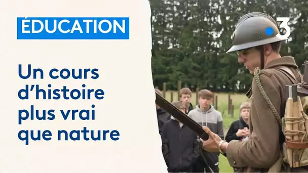 Éducation : un cours d'histoire au cœur des combats de la seconde guerre mondiale