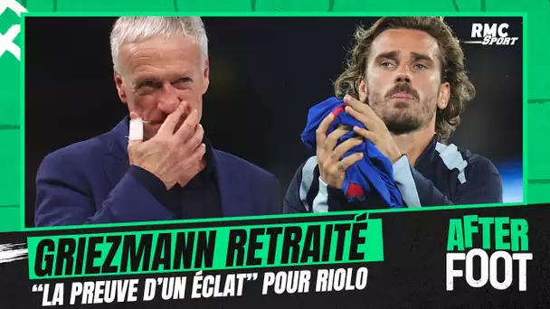 Équipe de France : Griezmann retraité, "la preuve d'un éclat (avec Deschamps)" suggère Riolo