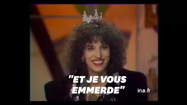 Anémone marquait les esprits à chaque fois qu'elle apparaissait à la télé