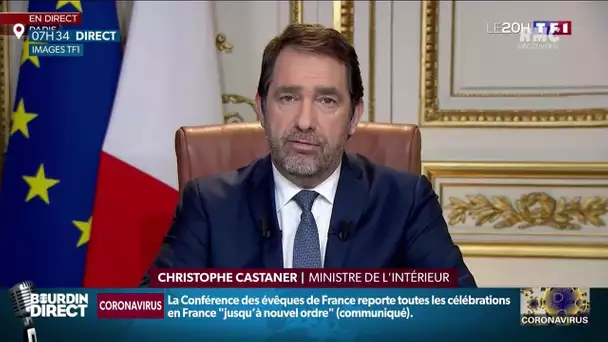 "4095 procès-verbaux ont été dressés": Christophe Castaner, ministre de l'Intérieur