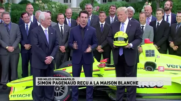 Simon Pagenaud reçu à la Maison Blanche