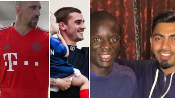 Kante mange chez un Fan!Griezmann pense etre au niveau de messi Ronaldo.Ribery heureux pour l france