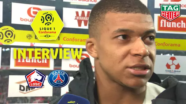 Interview de fin de match :LOSC - Paris Saint-Germain ( 5-1 )  / 2018-19