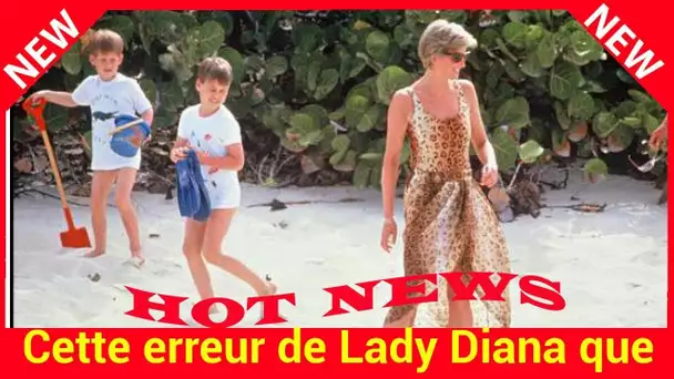 Cette erreur de Lady Diana que William ne veut pas répéter avec ses enfants George et Charlotte