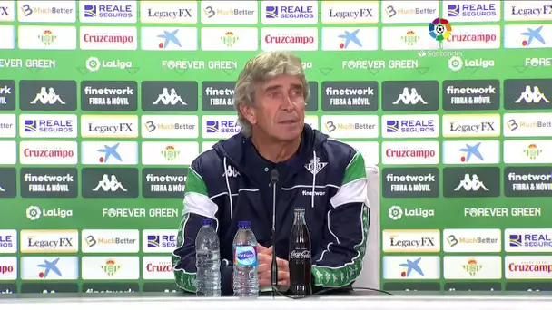 Rueda de prensa Real Betis vs CA Osasuna