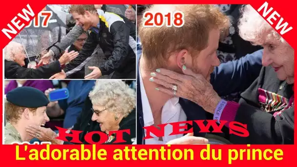 L’adorable attention du prince Harry pour une vieille admiratrice