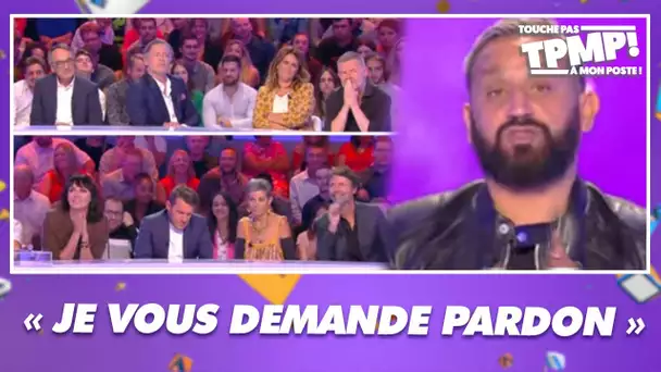 Cyril Hanouna adresse un message émouvant à ses chroniqueurs