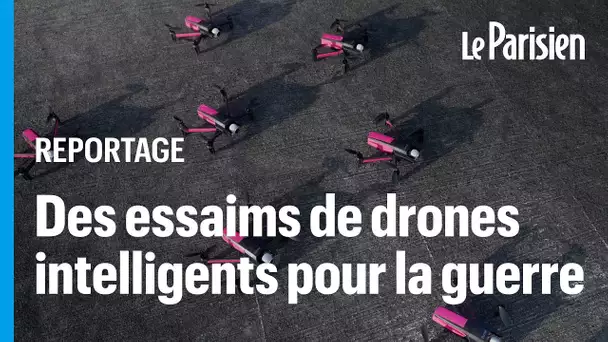 Ils imaginent les drones de guerre, en essaim, autonomes et boostés à l'IA