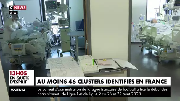 Au moins 46 clusters identifiés en France