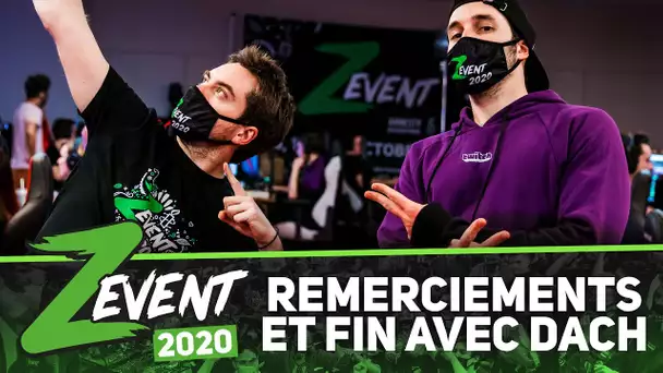 ZEVENT 2020 #16 : Remerciements et fin avec Dach !