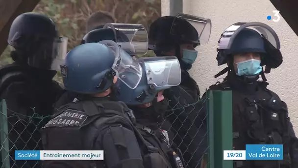 Trainou dans le Loiret : un exercice militaire pour faire face à une éventuelle attaque terroriste