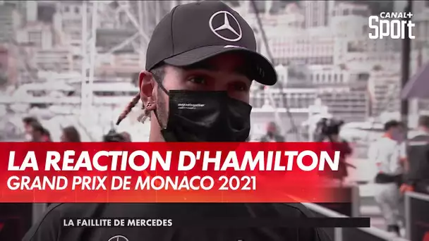 La réaction de Lewis Hamilton