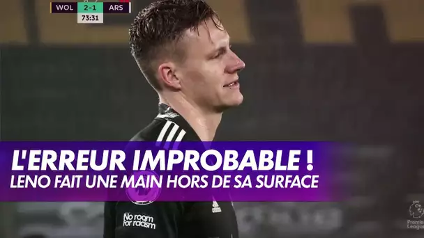 Le carton rouge surréaliste pour Bernd Leno ! - Premier League (J22)