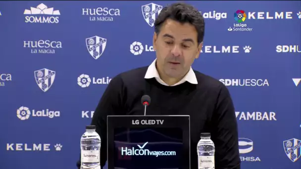 Rueda de prensa SD Huesca vs FC Barcelona