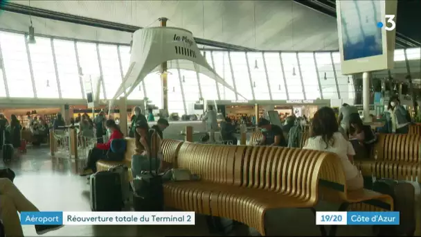 Réouverture  du terminal 2 de l'aéroport de Nice